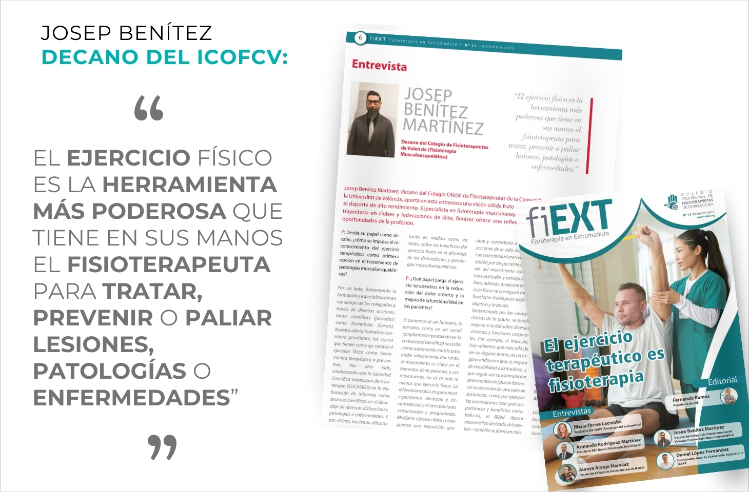 Entrevista Josep Benitez Ejercicio Terapeutico en fiEXT