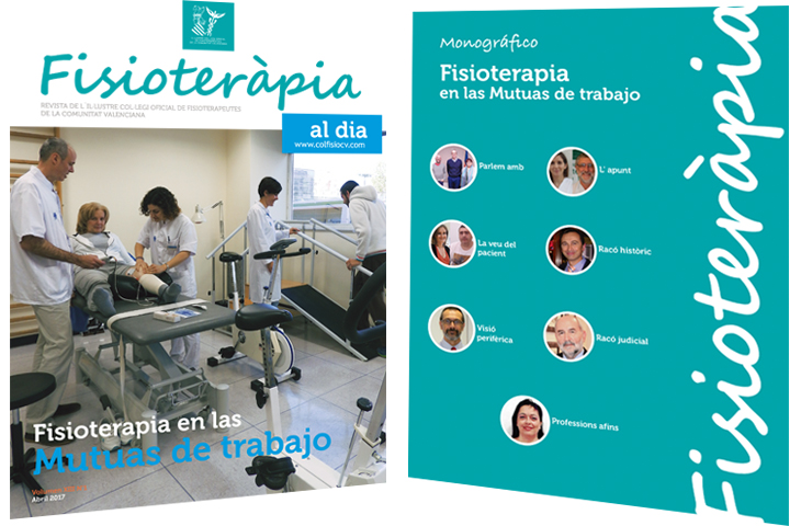 Nuevo número de la revista colegial FAD con un monográfico sobre “Fisioterapia en las Mutuas de Trabajo”