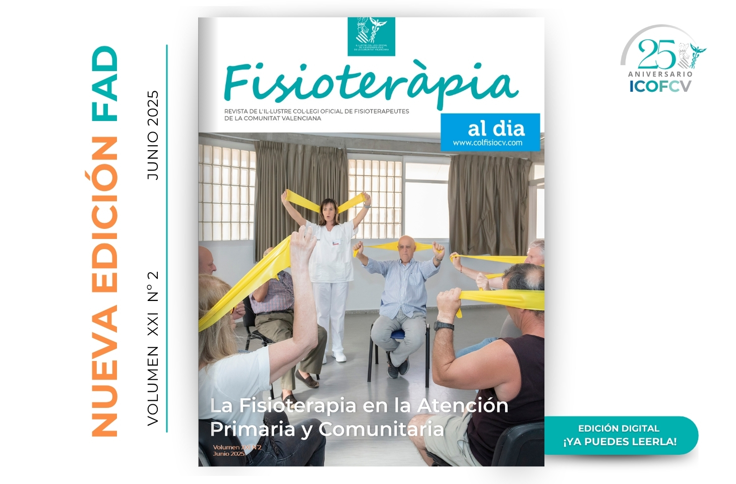 La Fisioterapia en la Atención Primaria y Comunitaria, protagonista del nuevo número monográfico de FAD