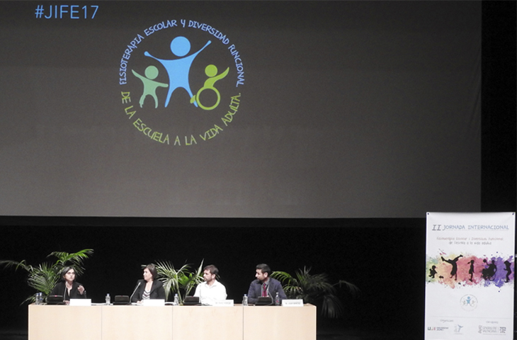 La fisioterapia escolar es vital para los alumnos con diversidad funcional, principal conclusión de #JIFE17