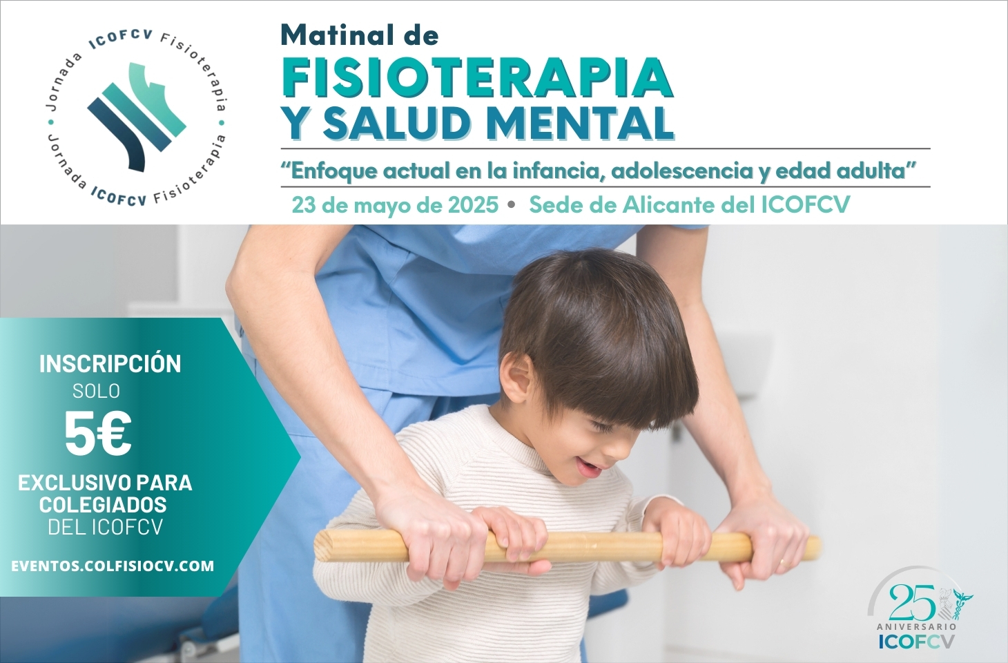 La fisioterapia ante los retos de la salud mental: no te pierdas el Matinal del ICOFCV en Alicante