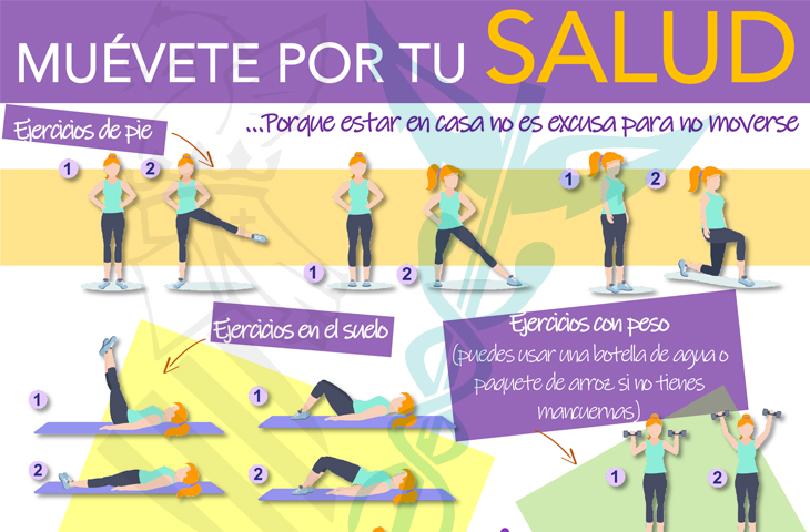 El Colegio de Fisioterapeutas recomienda ‘moverse por salud’ durante el confinamiento