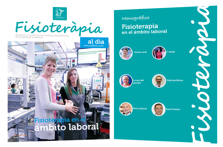 Nuevo número de la revista colegial FAD con un monográfico sobre “Fisioterapia en el ámbito laboral”
