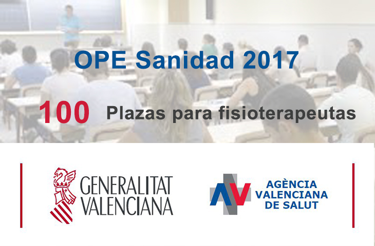 El Consell aprueba la Oferta Pública de Empleo de Sanidad para 2017: 6.790 plazas, 100 de ellas para fisioterapeutas
