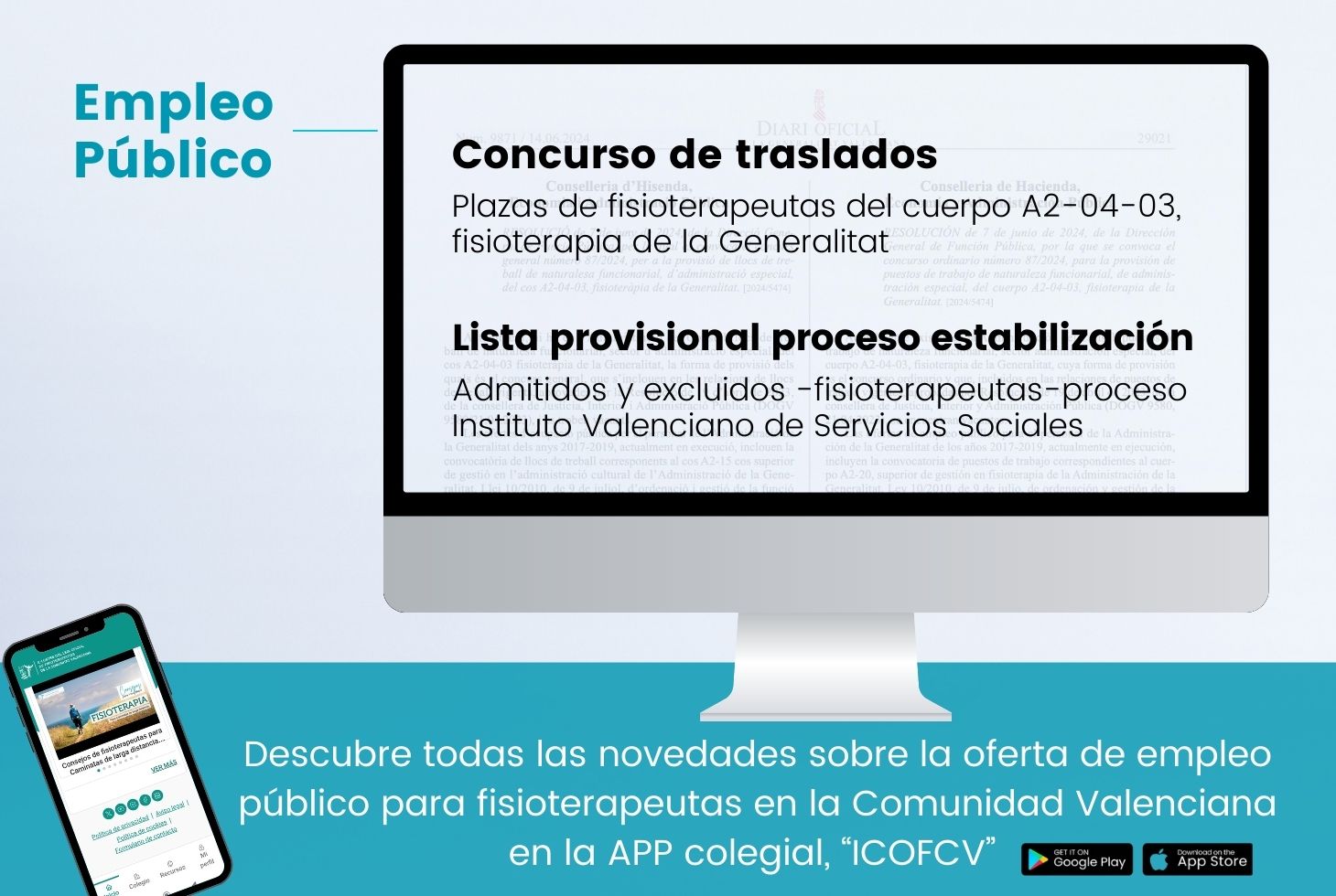 Novedades en empleo público en la Comunidad Valenciana
