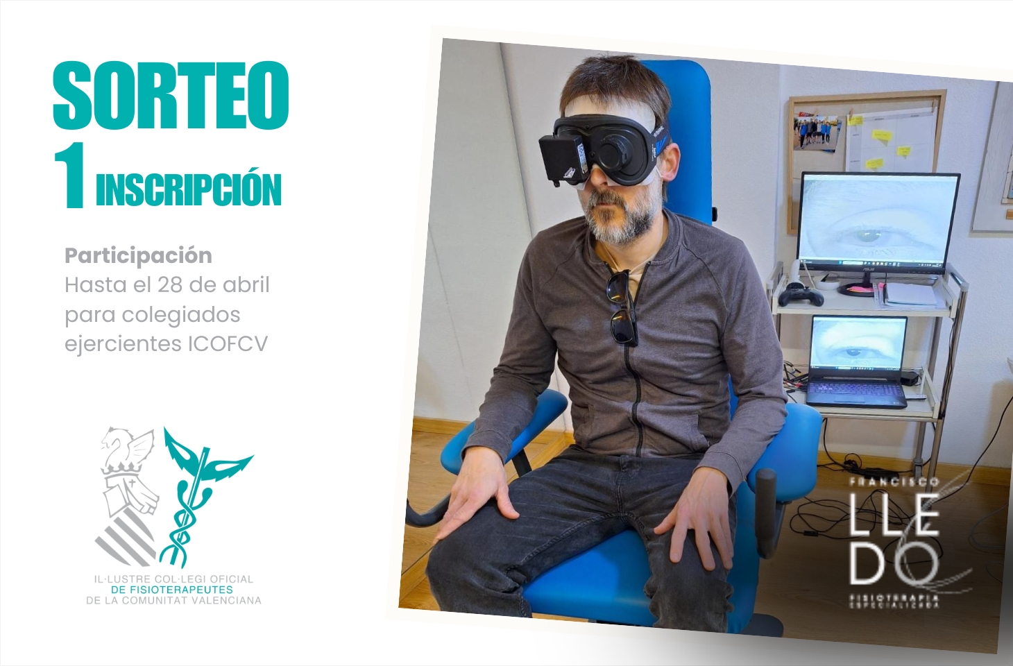 Sorteo de 1 inscripción gratuita al curso "Fisioterapia en el marco de los trastornos del equilibrio"