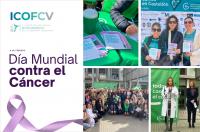 El ICOFCV reitera su apoyo a los pacientes en los actos con motivo del Día Mundial contra el Cáncer