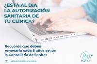 ¿Tienes una clínica o centro sanitario? ¡Recuerda renovar tu autorización sanitaria cada 5 años!