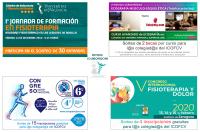 Si eres colegiad@ del ICOFCV puedes participar en 4 sorteos y ganar una inscripción gratuita para cursos, jornadas y congresos de Fisioterapia
